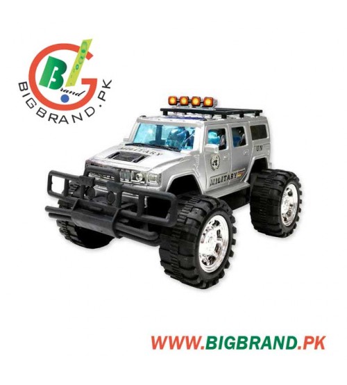 Silver Sports Jeep (Gravity Force)